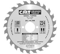Griešanas disks kokam CMT 291; 160x2,2x30; Z24; 15° 291.160.24M