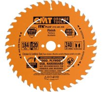 Griešanas disks kokam CMT 272; 184x1,7x20; Z40; 18° 272.184.40H