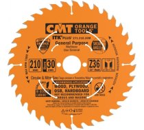 Griešanas disks kokam CMT 271; 210x1.8x30; Z36; 15° 271.210.36M