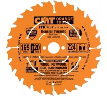 Griešanas disks kokam CMT 271; 165x1,7x20; Z24; 18° 271.165.24H