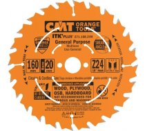 Griešanas disks kokam CMT 271; 160x1.7x20; Z24; 18° 271.160.24H