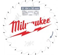 Griešanas disks kokam Milwaukee 4932471297; 184x30x1,6 mm; Z24; 15° 4932471297