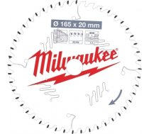 Griešanas disks kokam Milwaukee 4932471295; 165x20x2,2 mm; Z48; 5° 4932471295