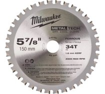 Griešanas disks metālam Milwaukee 4840408; 150mm; Z34 48404080