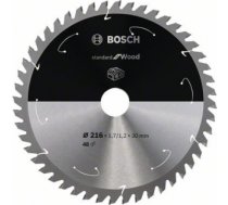 Griešanas disks kokam Bosch Standard for Wood 2608837723; 216 mm 2608837723