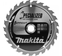 Griešanas disks kokam Makita EFFICUT; 165x1,4x20,0 mm; Z25; 23° B-62979