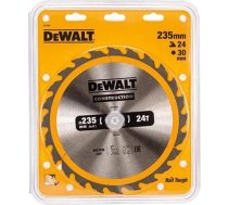 Griešanas disks kokam DeWalt DT1954-QZ; 235x30 mm; Z24 DT1954-QZ