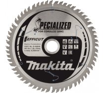 Griešanas disks kokam Makita Efficut; 165x1,85x20 mm; Z60; 10° B-69858