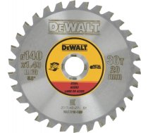 Griešanas disks metālam DeWalt; 140x1,49x20,0 mm; Z30; 1,5° DT1923-QZ