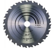 Griešanas disks kokam Bosch SPEEDLINE WOOD; 165x1,7x20,0 mm; Z24; 15° 2608642601