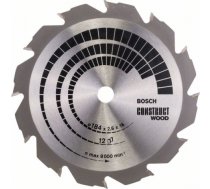 Griešanas disks kokam Bosch CONSTRUCT WOOD; 184x2,6x16,0 mm; Z12; 12° 2608641200