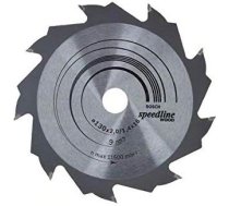 Griešanas disks kokam Bosch SPEEDLINE WOOD; 130x2x16,0 mm; Z9; 15° 2608640774