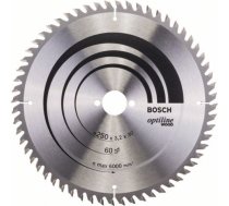 Griešanas disks kokam Bosch OPTILINE WOOD; 250x3,2x30,0 mm; Z60; 10° 2608640665