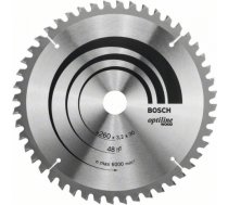 Griešanas disks kokam Bosch OPTILINE WOOD; 260x3,2x30,0 mm; Z48; 15° 2608641202
