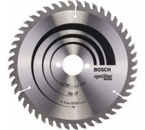Griešanas disks kokam Bosch OPTILINE WOOD; 190x2x30,0 mm; Z48; 15° 2608641186