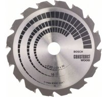 Griešanas disks kokam Bosch CONSTRUCT WOOD; 230x2,8x30,0 mm; Z16; 12° 2608640635