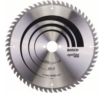Griešanas disks kokam Bosch OPTILINE WOOD; 250x3,2x30,0 mm; Z60; 15° 2608640729