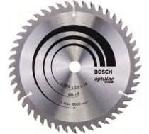 Griešanas disks kokam Bosch OPTILINE WOOD; 184x2,6x30,0 mm; Z48; 15° 2608641181