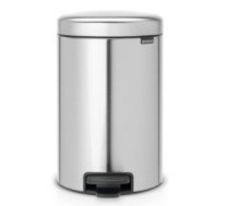 Brabantia atkritumu tvertne ar pedāli NewIcon, 5l, matt steel FPP 22112102