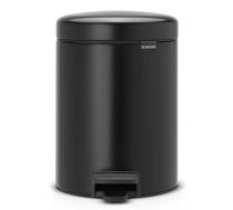 Brabantia atkritumu tvertne ar pedāli NewIcon, 3l, matēts melns 22113321