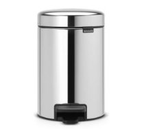 Brabantia atkritumu tvertne ar pedāli NewIcon, 3l, brilliant steel 22113147
