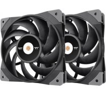 Thermaltake TOUGHFAN 12 Computer case Fan 12 cm Black 2 pc(s) CL-F082-PL12BL-A