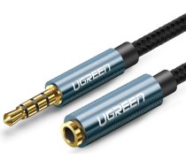 Ugreen adapter cable extension AUX mini jack 3.5 mm 1.5m blue (AV118) 40674-UGREEN