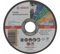 Bosch Cutting disc MultiConstruction115mm 2608602384