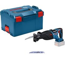 Bosch Cordless saber saw BITURBO GSA 18V-28 Professional solo (blue/black, without battery and charger, in L-BOXX) 06016C0001