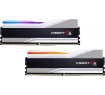 G.Skill DDR5 32GB - 7600 - CL - 36 - Dual-Kit - DIMM - F5-7600J3646G16GX2-TZ5RS, Trident Z5 RGB, XMP, silver F5-7600J3646G16GX2-TZ5RS