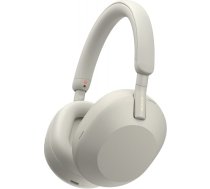 Sony WH-1000XM5 Wireless Headphones, Bluetooth, Silver Bezvadu austiņas WH1000XM5S.CE7