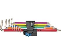 Wera 3967/9 TX SXL Multicolour HF Stainl - L-key set with holding function. 05022689001