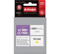 Activejet AB-1100YNX ink for Brother printer; Brother LC1100/LC980Y replacement; Supreme; 19.5 ml; yellow AB-1100YNX