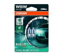 OSRAM COOL BLUE W5W AUTOLAMPAS 5W 12V 2825CBN CBI NG 2xgab. O2825CBNX2