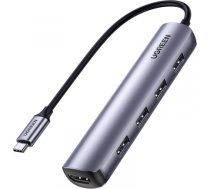 Adapter Hub UGREEN, USB_C to 4x USB 3.0, HDMI, 20197