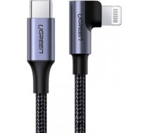 Lightning to USB-C 2.0 Angled Cable UGREEN US305, 3A, 1.5m 60764