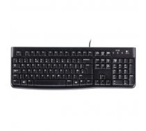 Logitech K120 wired, USB, Keyboard layout EN/LT, USB Port, 1.5 m, Black, Lithuanian, 55 g 920-002526