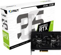 Graphics Card|PALIT|NVIDIA GeForce RTX 3050|8 GB|GDDR6|128 bit|PCIE 4.0 16x|GPU 1552 MHz|Dual Slot Fansink|1xDVI-D|1xHDMI|1xDisplayPort|NE63050018P1-1070D NE63050018P1-1070D