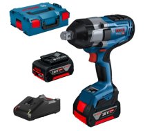 Bosch GDS 18V-1050 H BITURBO; 18 V; 2x5,0 Ah akum. Triecienatslēga 06019J8522