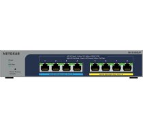 NETGEAR 8-port Ultra60 PoE++ Multi-Gigabit (2.5G) Ethernet Plus Switch Managed L2/L3 2.5G Ethernet (100/1000/2500) Power over Ethernet (PoE) Grey MS108EUP-100EUS