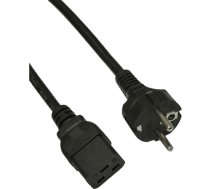 Akyga Server power cable AK-UP-01 IEC C19 CEE 7/7 250V/50Hz 1.8m Black CEE7/7 C19 coupler AK-UP-01