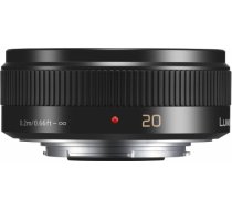 Panasonic Lumix G 20mm f/1.7 II ASPH objektīvs, melns H-H020AE-K