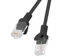 Lanberg PCU6-10CC-0100-BK networking cable Black 1 m Cat6 U/UTP (UTP) PCU6-10CC-0100-BK