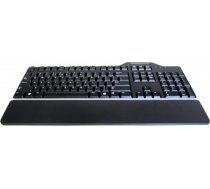 Dell Keyboard US/European (QWERTY) Dell KB-813 Smartcard Reader USB Keyboard Black Kit Dell US/LT 580-18366_LT