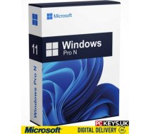 Microsoft MS ESD Windows Professional N 11 64-bit All Languages Online Product Key License 1 License Downloadable ESD NR FWC-03370