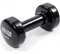 Inny PROFIT vinyl dumbbells 5kg black DK 4102 DK4102*NA