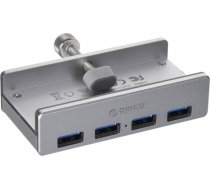 ORICO HUB USB USB 3.0, 4X USB-A, CLIP-TYPE MH4PU-P-SV-BP