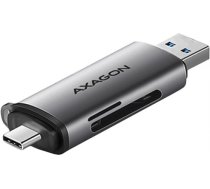 AXAGON CRE-SAC External USB 3.2 Gen1 Type-C+Type-A 2-slot SD/microSD CRE-SAC