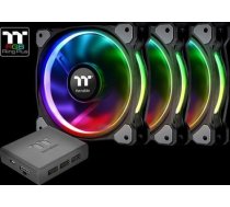 Thermaltake Riing Plus 12 TT Prem Edi. 120x120x25 - 3er Set+ Software to download RGB CL-F053-PL12SW-A