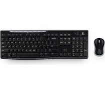 Logitech clear Desktop MK270 black USB 920-004511